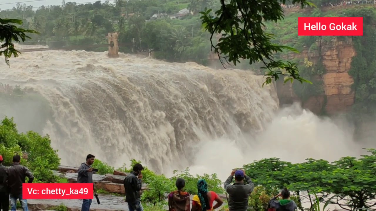 Gokak Falls in Rainy Season | Hello Gokak