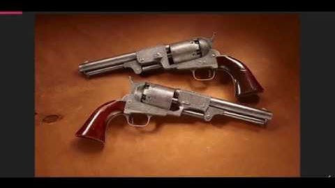 colt dragoon revolver 3D modelling part 1 in maya