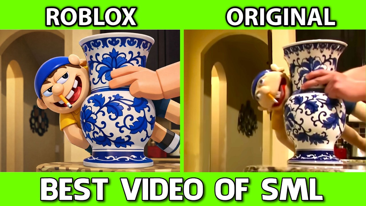 SML Movie vs SML ROBLOX: BEST SML VIDEOS #44 | Side by Side