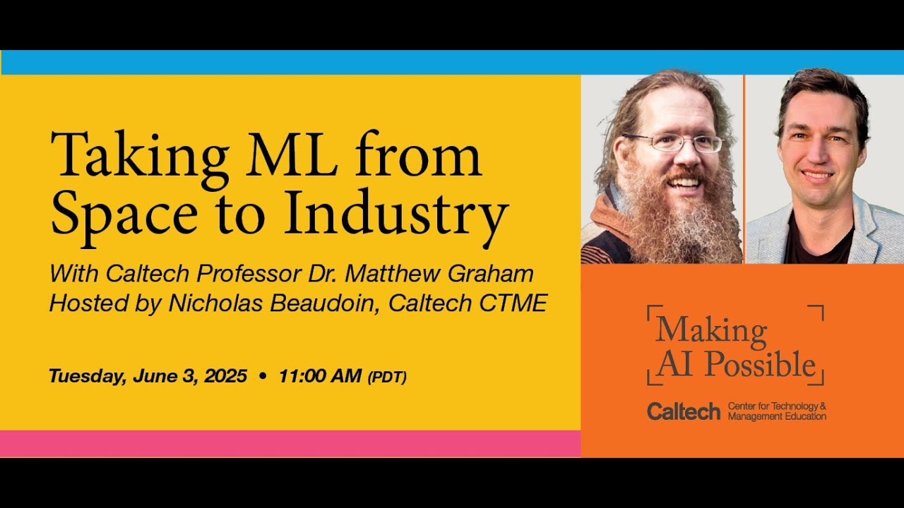 Making AI Possible: Taking ML from Space to Industry - June 2025 - YouTube