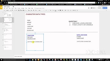 SQL Data Types