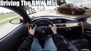 Driving a V10 BMW M5 For The First Time!