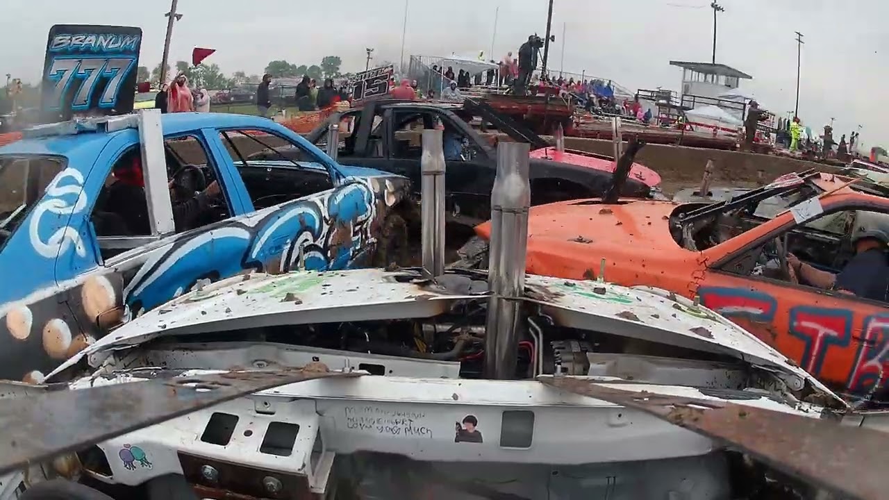 2025 River City Rampage Compact Demolition Derby (RCR) Onboard 5253 5/3/2025
