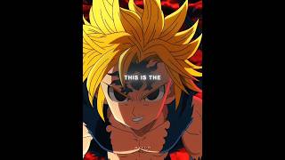 Meliodas Humbled ESCANOR 💀🔥 #anime #shorts