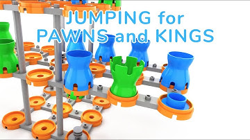 Gridopolis: JUMPING for PAWNS and KINGS