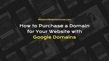 How to Purchase a Domain for Your Website with  Google Domains