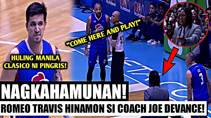 NAGKAHAMUNAN! ROMEO TRAVIS HINAMON SI COACH JOE DE...