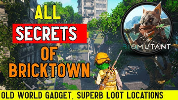 Biomutant - All Secrets of Bricktown (Old World Gadget, Superb Loot Locations) + Secret Chest