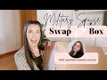 MILITARY SPOUSE SWAP BOX | FIRST TIME COLLABORATING W/ ANOTHER CONTENT CREATOR @xomarissalee