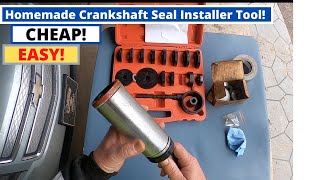 Homemade Crankshaft Seal Installer Tool! CHEAP! EASY!