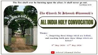 BIBLE STUDY - DAY-5 || ALL INDIA HOLY CONVOCATION || 13-05-2026