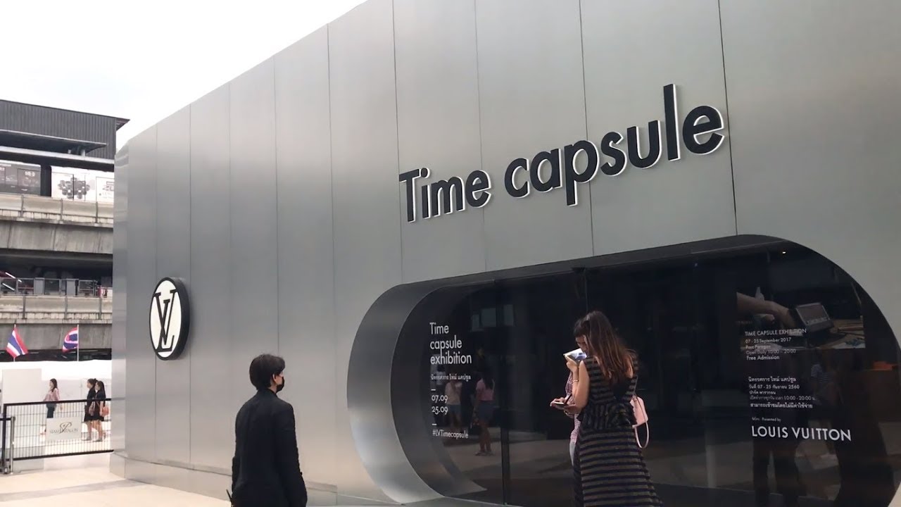 LOUIS VOUITTON TIME CAPSULE EXHIBITION IN BANGKOK - YouTube