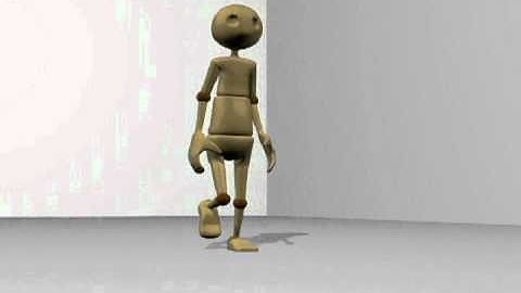 3DS Max Walk Cycle animation