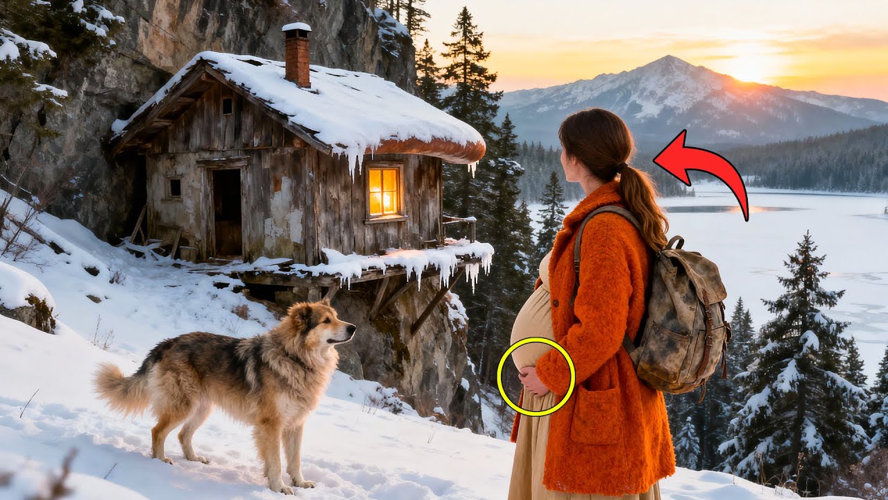 They Laughed at the Pregnant Woman Who Inherited Only a Tiny Cabin — Until She Opened the Door.