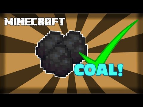 Video: Hur Man Får Kol I Minecraft