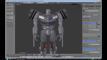 Blender 3D 2.5 Timelapse Remaking Transformer Silverstreak Part 10