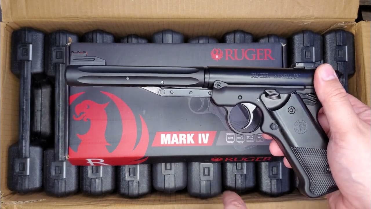 Пневматический пистолет Umarex Ruger Mark IV (однозарядный пружинно ...