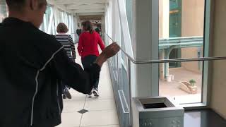 Going Across the World Famous Skywalk - Somerset Mall, Troy MI
