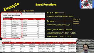 18 Data Analytics   Module 1   Excel Functions   A1 Part2