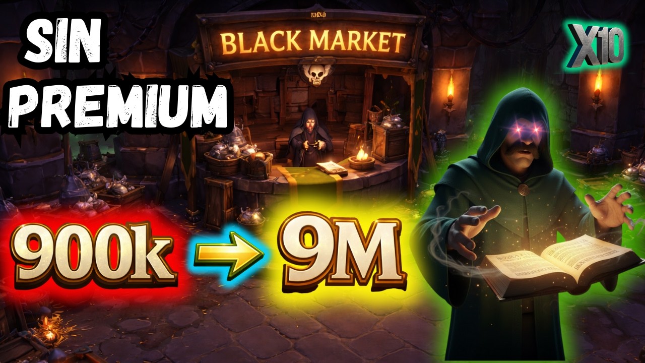 💰 Multipliqué x10 mi silver SIN premium 🚫 — solo Mercado Negro 💹