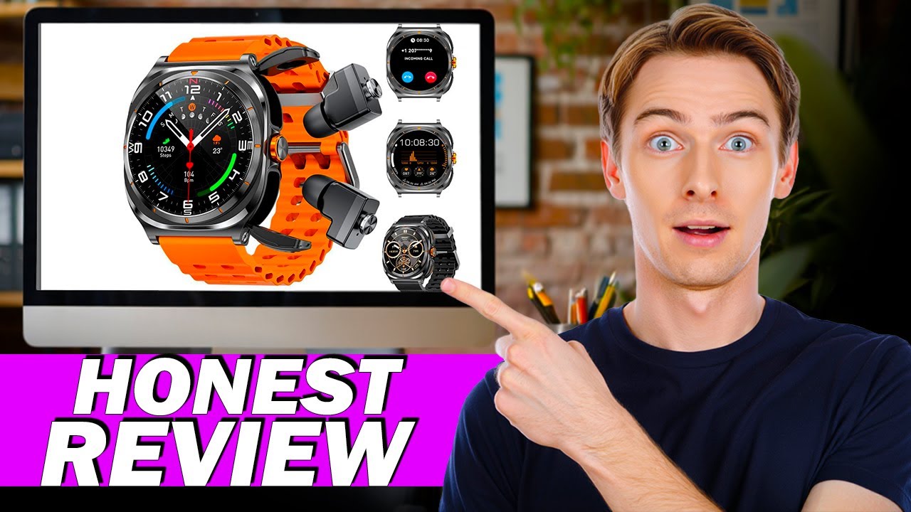 Smartwatch with Earbuds Watch 2 Review – Make Calls, IP67, Sports & Fitness Features Tested