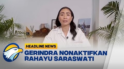 [HEADLINE NEWS 10/09] Resmi! Rahayu Saraswati Mundur dari Keanggotaan DPR