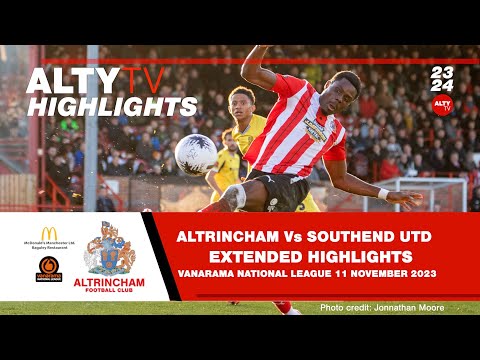 Altrincham Southend Goals And Highlights