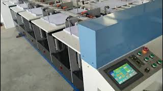 6 feeding stations paper gathering collator digital paper collating machine