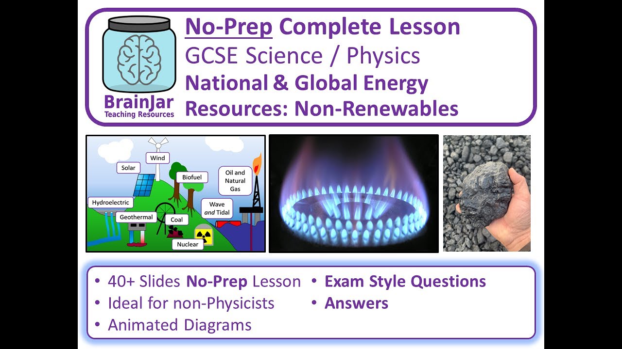 Non Renewable Energy Resources - AQA GCSE Science Physics - YouTube