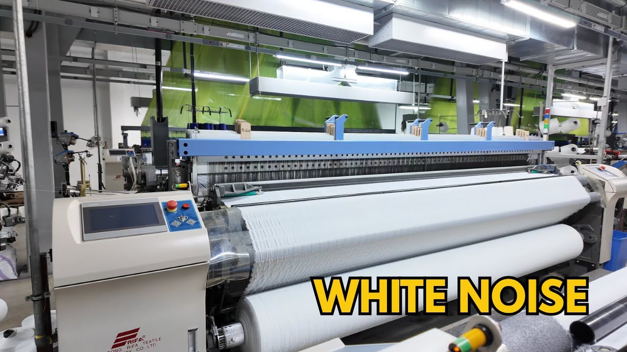 5 Hours Factory ASMR – Loom Machine Noise for Work, Sleep & Mental Clarity