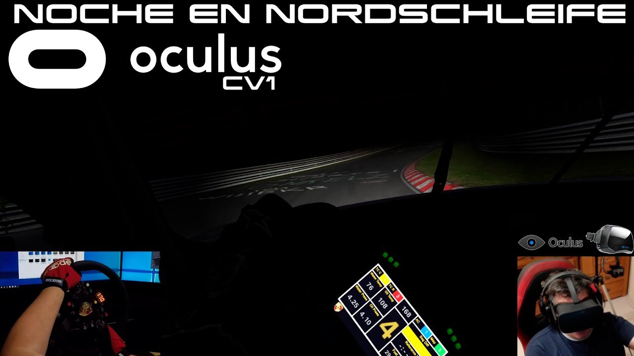 Oculus Rift Cv1 - Noche en Nordschleife - Assetto Corsa Mod - YouTube