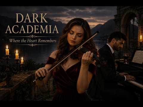 Dark Academia Violin & Piano — Where the Heart Remembers | 4 Hours of Melancholic Music and Study