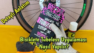 Bisiklet Lastiği Nasıl İç Lastiksiz Yapılır? Tubeless Uygulaması! Detaylı Anlatım!-Muc-Off Tubeless by Bisiklete Dair Her Şey 618 views 2 days ago 14 minutes, 38 seconds