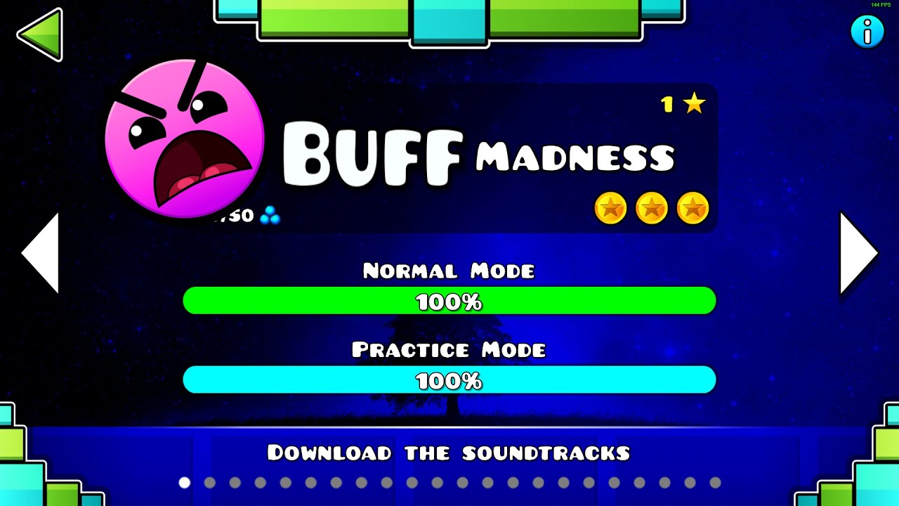 ”Buff Madness” VERIFIED by TNV(me) | Geometry Dash [2.11] - YouTube