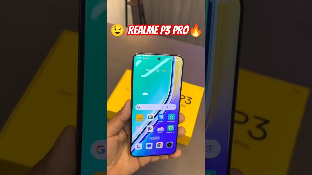 Realme P3 Pro 🔥 Latest Smartphone 2025