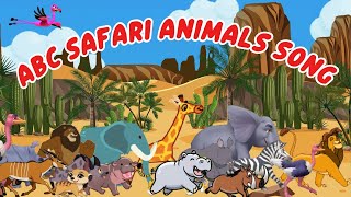 Abc Safari Animals Song A Is For Antelope Nursery Rhymes