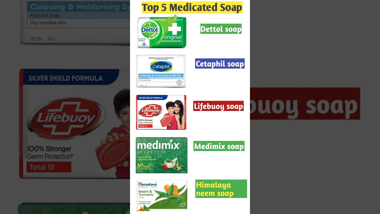 Top 5 Best Medicated soap🧼 