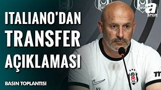 Vincenzo Italiano & Orkun Kökçü Maç Önü Basın Toplantısı | Beşiktaş-Midtjylland