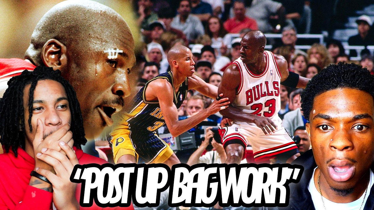 I Put My Brother On MJ's SECRET Post Moves… This Isn't Real! - YouTube