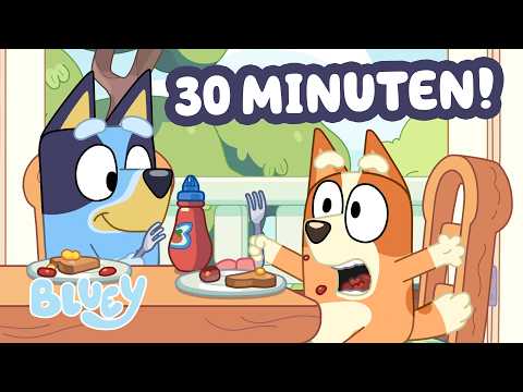 Bluey und Bingo Probieren Ketchup! 🍅 😋 | Clip-Zusammenstellung | Bluey - Deutsch Offizieller Kanal