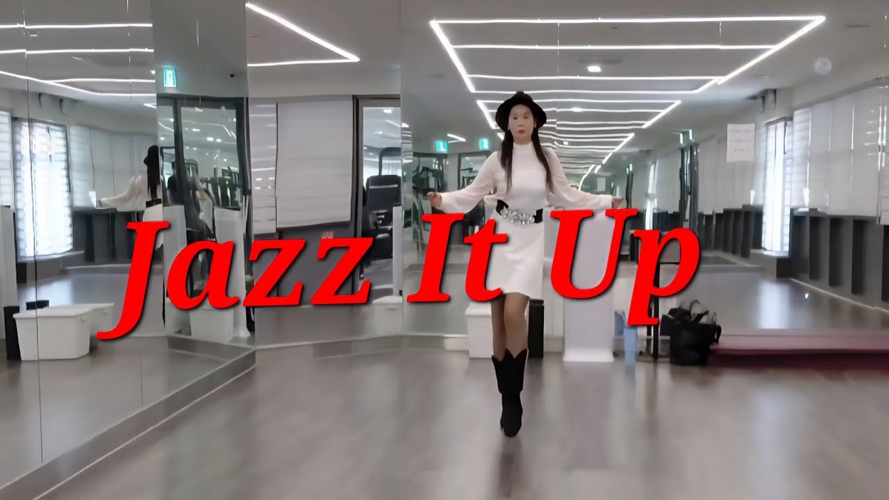 Jazz It Up Linedance/Improver/재즈 잇 업 라인댄스/김주희라인댄스/시니어건강라인댄스 