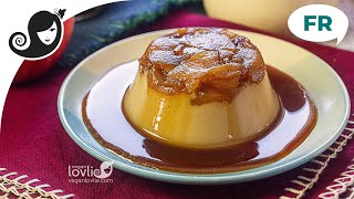 [FR] Crème caramel aux pommes | recette végétalienne