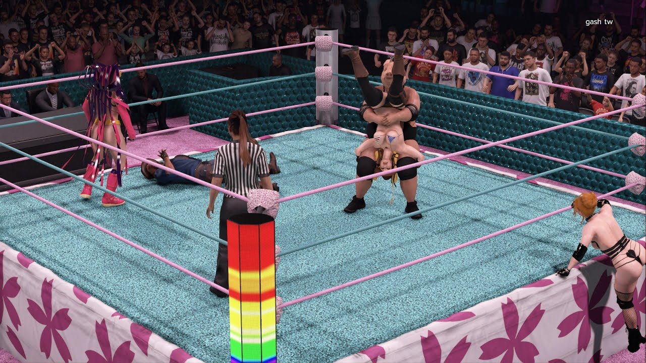 WWE 2K24 МАТЧ МЕЖПОЛАДЦЕВ 8 НА 8