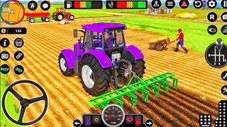 Modern Tractor Farming Driving Simulator 3D - New Tractor Games - Android  Gameplay screenshot 4
