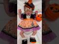 A bebê reborn de silicone Beatriz já está prontinha para o Halloween #diariodeamorreborn #babydoll