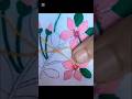 Hand Embroidery Flower 🌸 #embroiderylover #barakahstitch #flowerembroidery #youtubeshorts