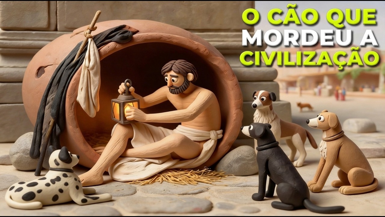 O HOMEM QUE HUMILHOU PLATÃO E ALEXANDRE