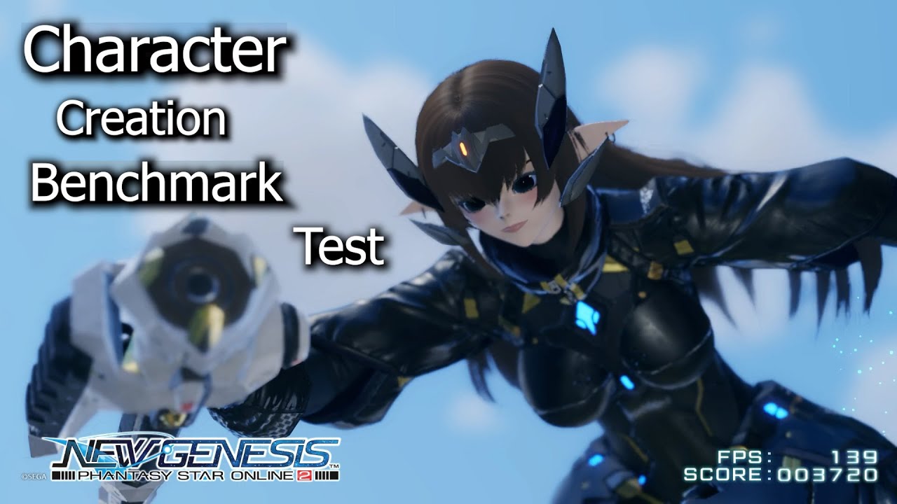 Pso2 NGS Character Creation Benchmark Test