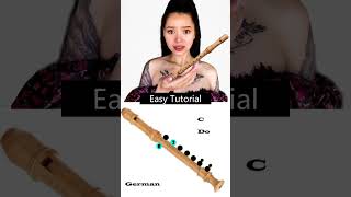 How to Play the The Banjo Beat   Recorder Flute in Easy Steps #Shorts