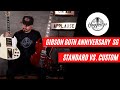 Gibson 60th Anniversary SG Standard Vs Custom